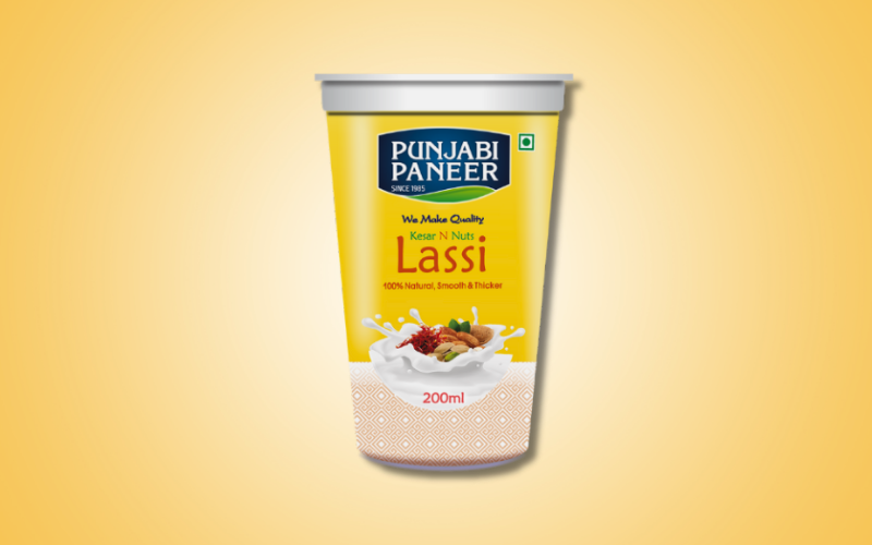 Kesar and Nuts Lassi